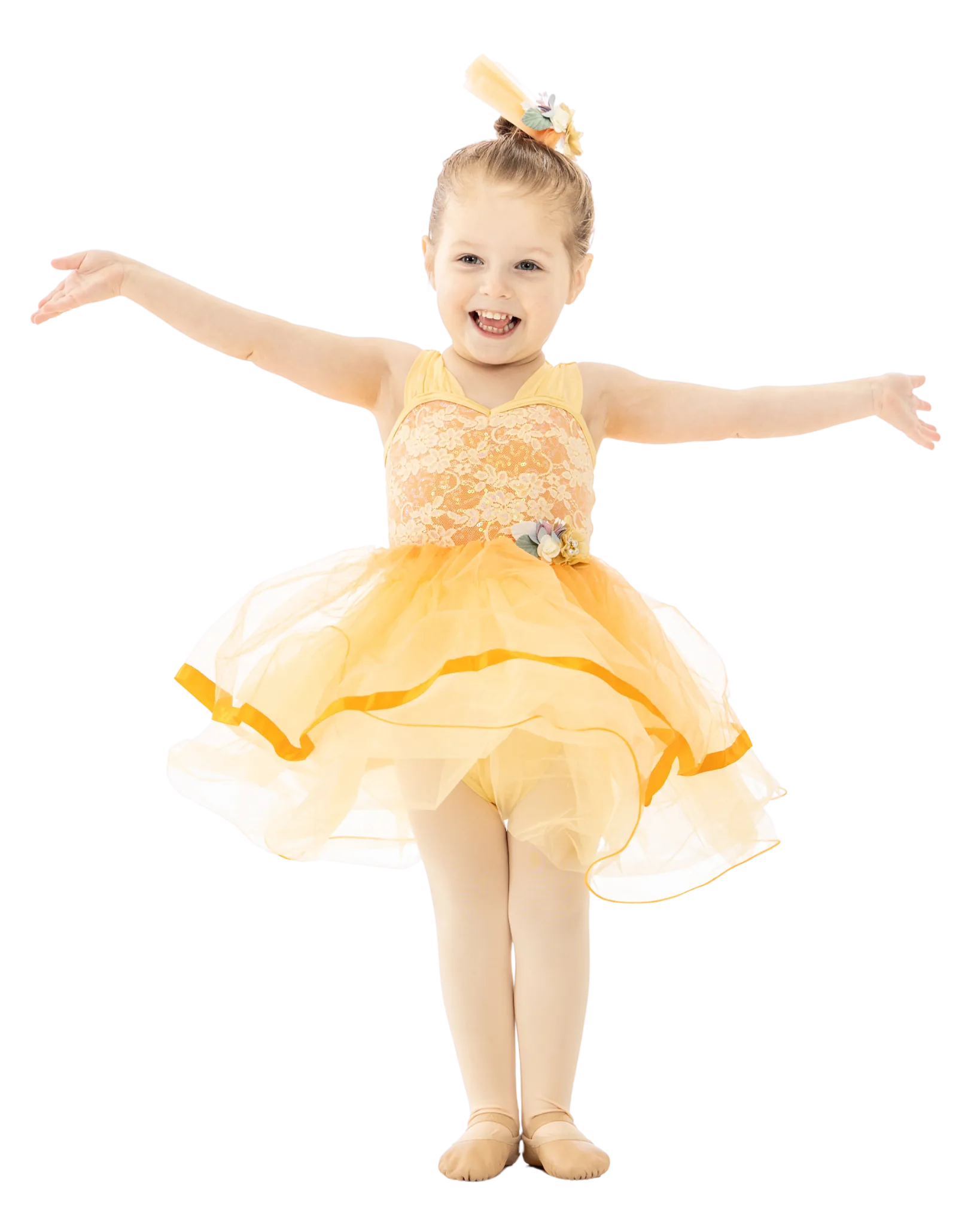 Dancers posed for picture week photos in full costume